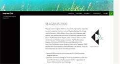 Desktop Screenshot of mediterranean.seagrassonline.org